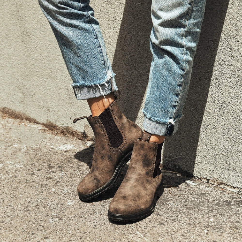 Women's Chelsea Slip-On Ankle Boots Urban Style