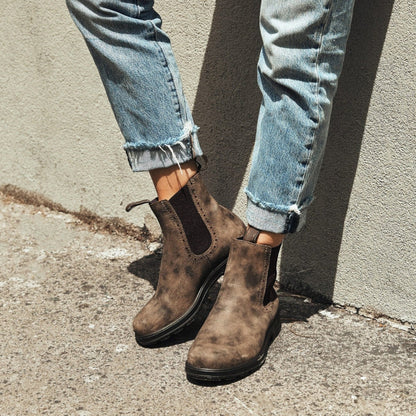 Women's Chelsea Slip-On Ankle Boots Urban Style