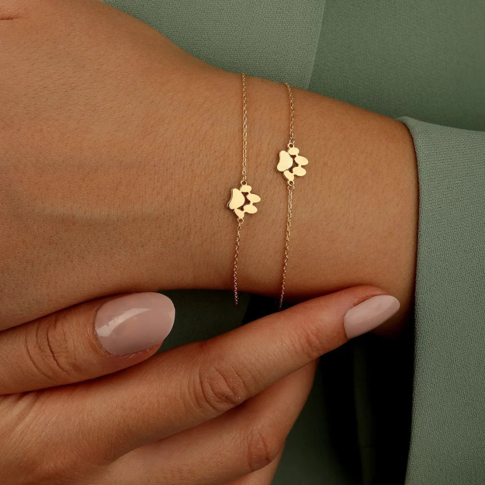 Women's Bracelet Paw Personalized Metal Classic