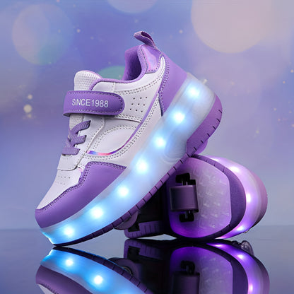 Children's Shoes Light-Up Roller Skates Everyday