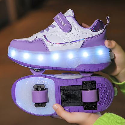Children's Shoes Light-Up Roller Skates Everyday