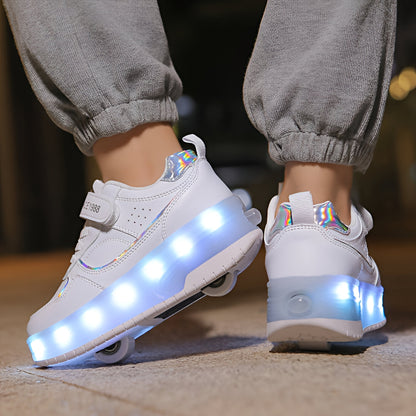 Children's Shoes Light-Up Roller Skates Everyday