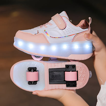 Children's Shoes Light-Up Roller Skates Everyday