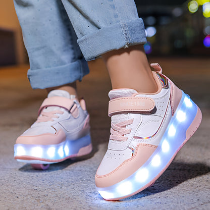 Children's Shoes Light-Up Roller Skates Everyday