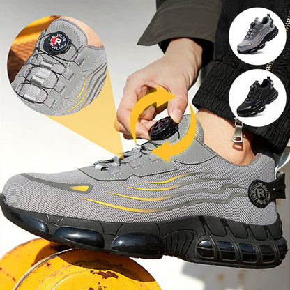 Protective Work Shoes Steel Toe Slip-Resistant Men's