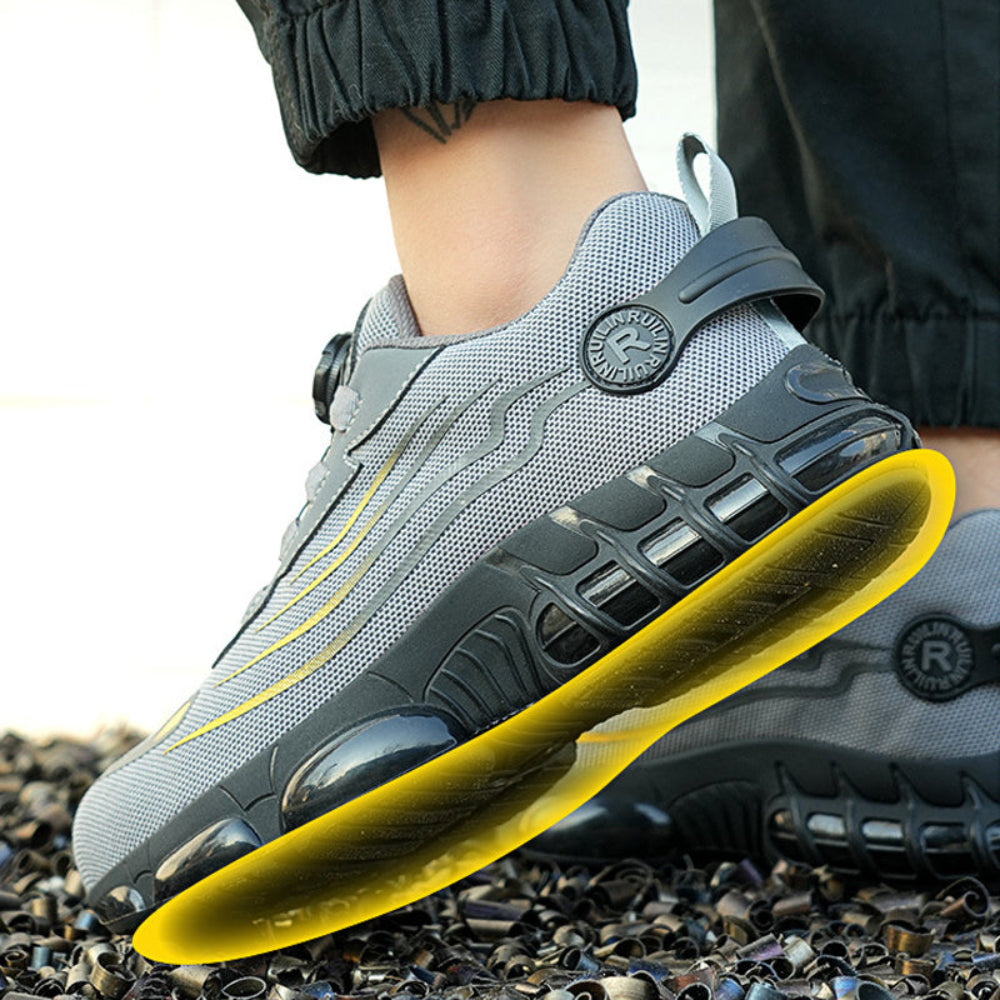 Protective Work Shoes Steel Toe Slip-Resistant Men's