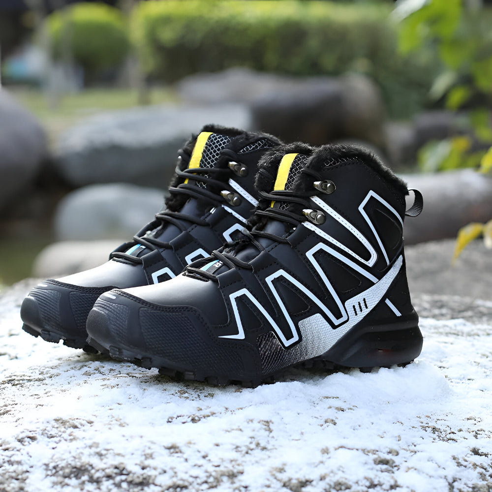 Winter Insulated Anti-Slip Hiking Shoes for Outdoor Use