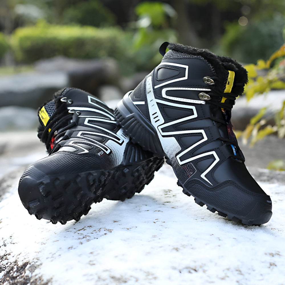 Winter Insulated Anti-Slip Hiking Shoes for Outdoor Use