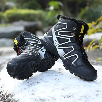 Winter Insulated Anti-Slip Hiking Shoes for Outdoor Use