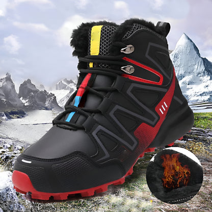 Winter Insulated Anti-Slip Hiking Shoes for Outdoor Use