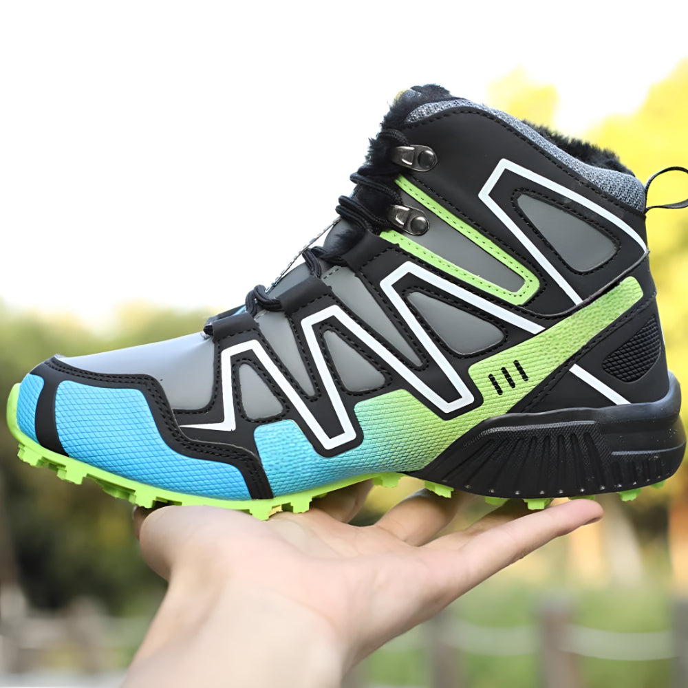 Winter Insulated Anti-Slip Hiking Shoes for Outdoor Use