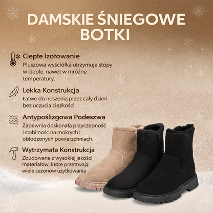 Women's Winter Snow Boots Ankle-High Non-Slip