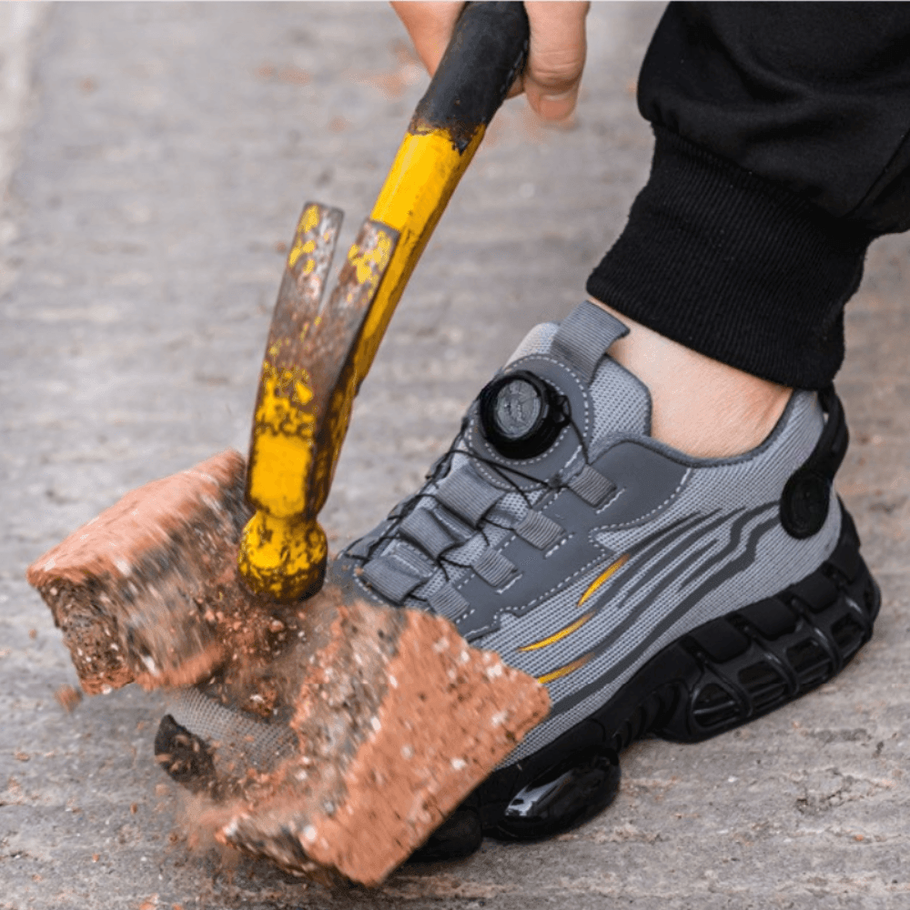 Protective Work Shoes Wide Toe Job