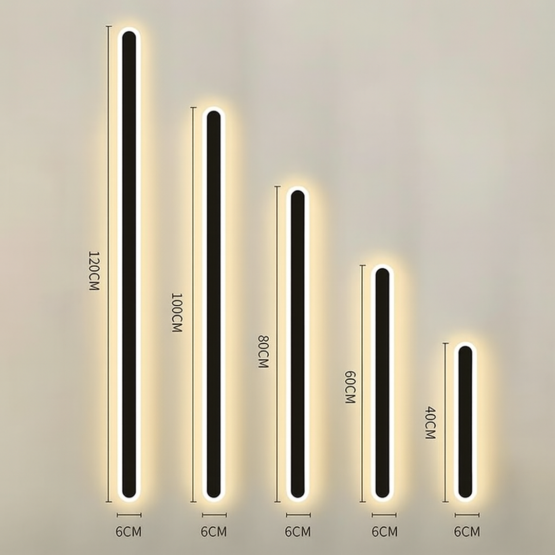 Lampa Sufitowa LED Natynkowa Liniowa | Skandynawski Design