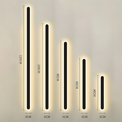 Lampa Sufitowa LED Natynkowa Liniowa | Skandynawski Design