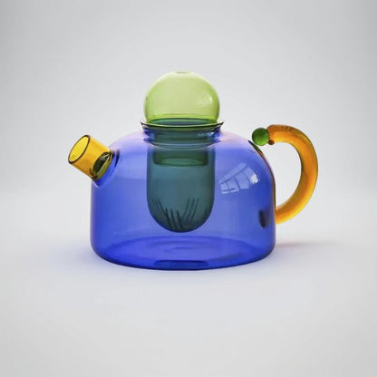 Glass Kettle Infuser Cup Tea Brewing