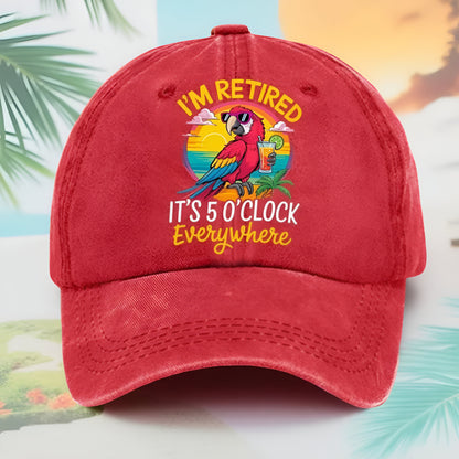 Embroidered Adjustable Everyday Baseball Cap