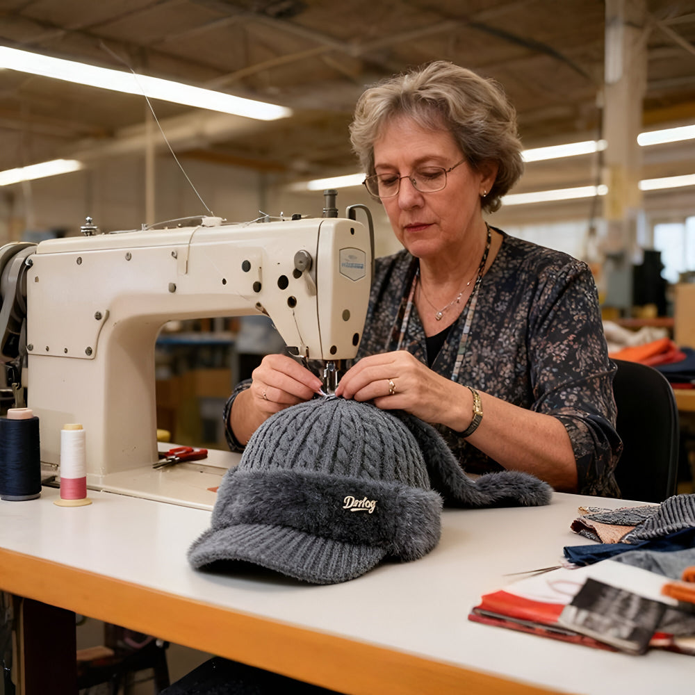 Winter Hat Earflap Outdoor Cap