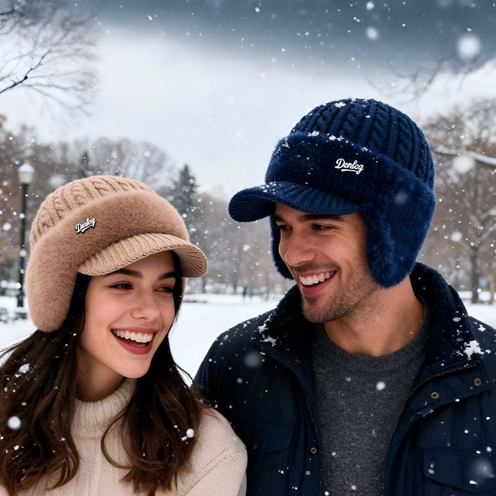 Winter Hat Earflap Outdoor Cap