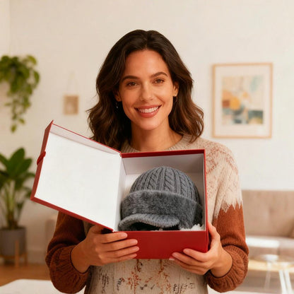 Winter Hat Earflaps Visor Trapper Style