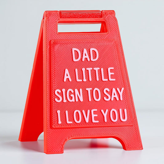 Standing Desk Decoration Plate Love Theme