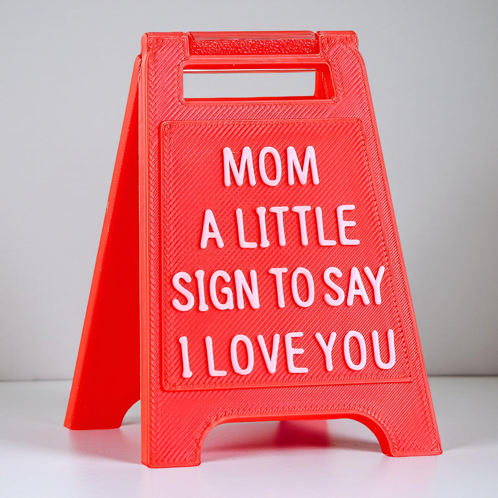 Standing Desk Decoration Plate Love Theme