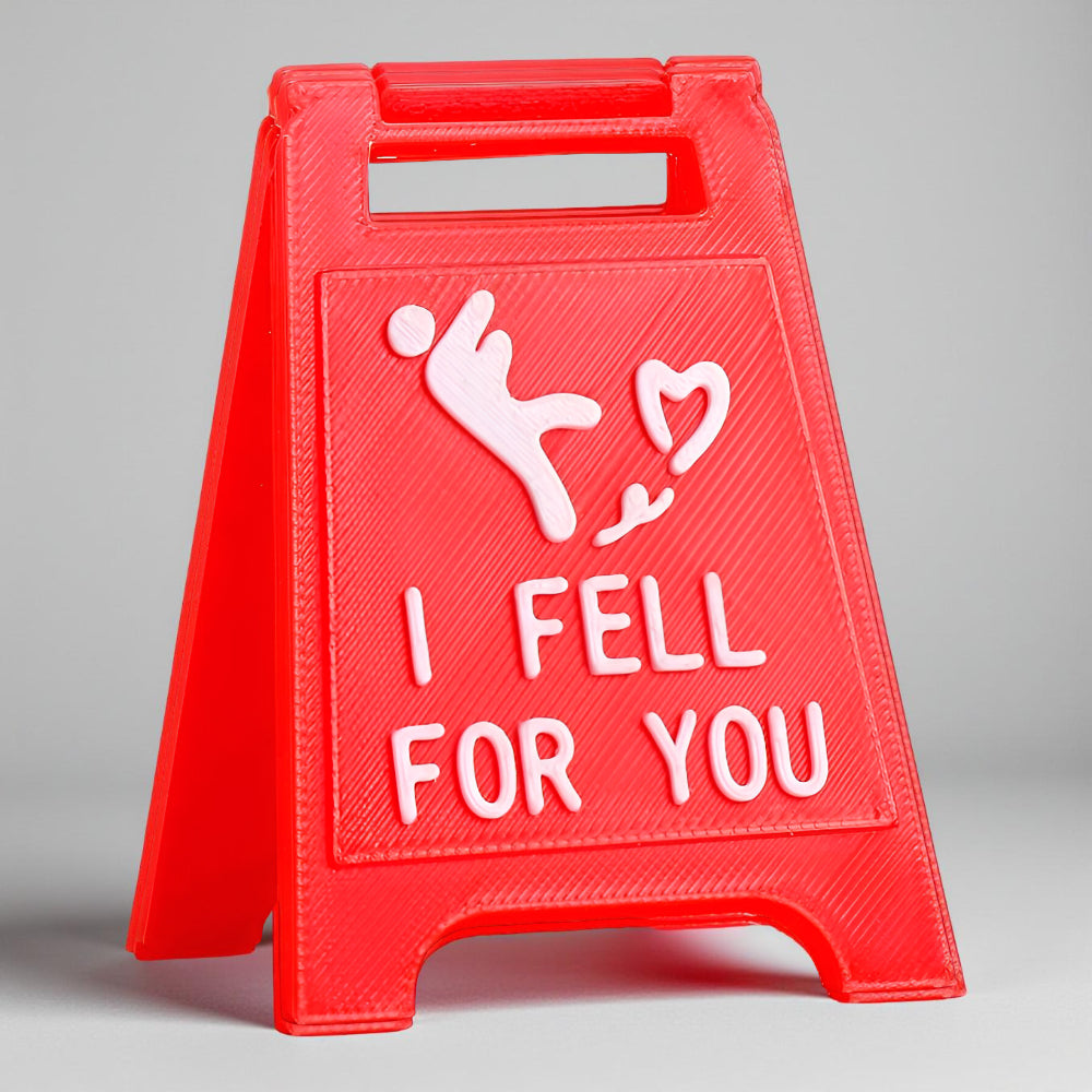 Standing Desk Decoration Plate Love Theme