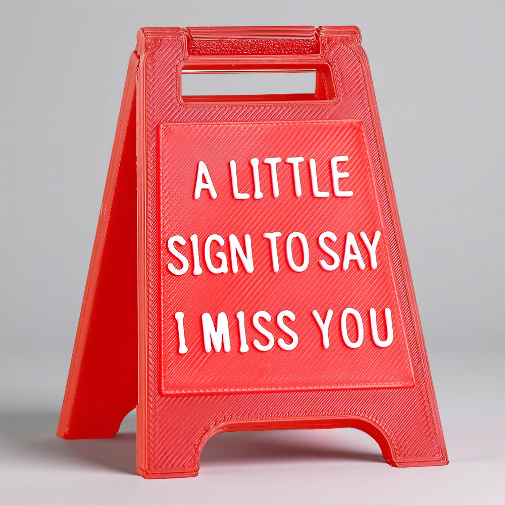 Standing Desk Decoration Plate Love Theme