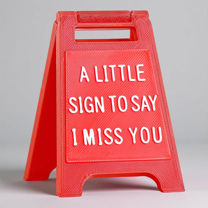 Standing Desk Decoration Plate Love Theme