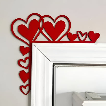 Wooden Heart Wall Decoration Door Ornament