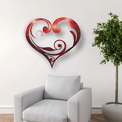 Wall Decoration Heart Metal Wall Ornament