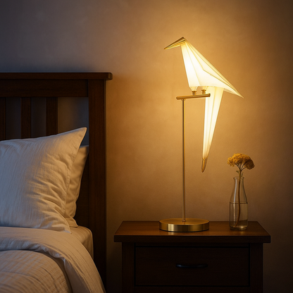 Dekoracyjna Magnetyczna Lampa Ptaka | LED