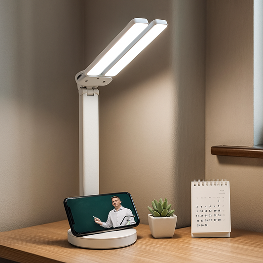 Domowa Lampa Biurkowa LED | Składana