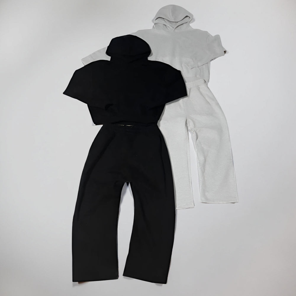 Men's One-Piece Suit Hood Home Style