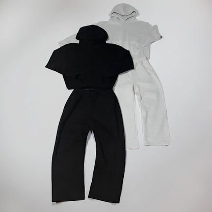 Men's One-Piece Suit Hood Home Style