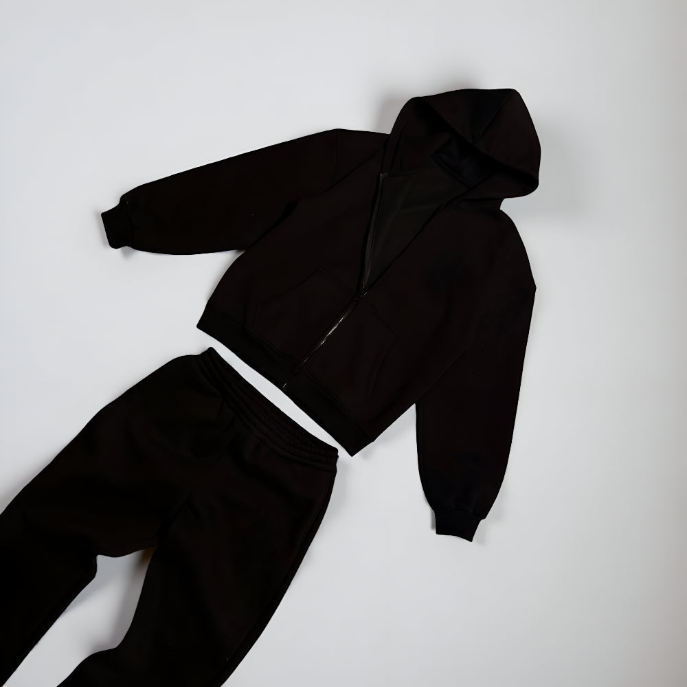 Men's One-Piece Suit Hood Home Style