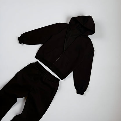 Men's One-Piece Suit Hood Home Style