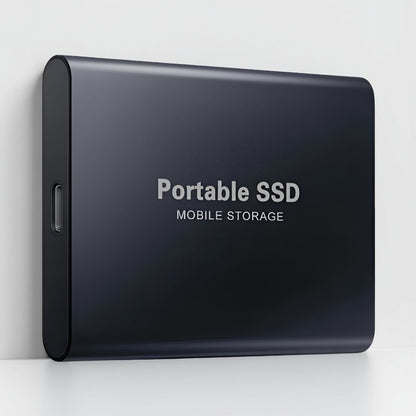 External Portable Solid-State Drive USB C Data Storage