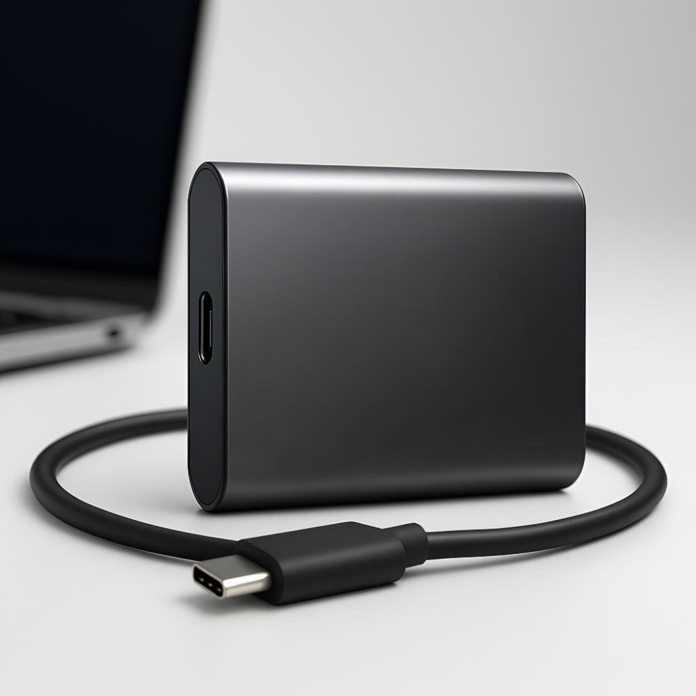 External SSD Disk Fast Portable Memory USB C