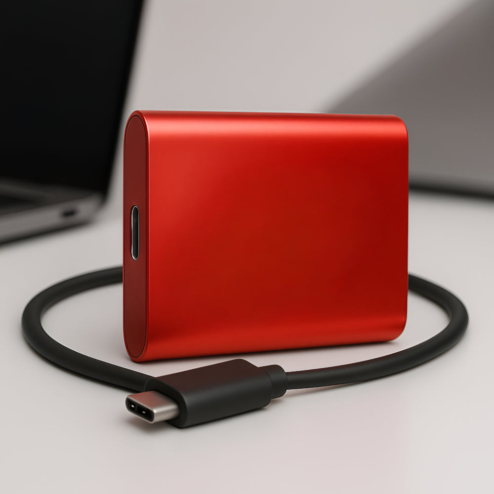 External SSD Disk Fast Portable Memory USB C