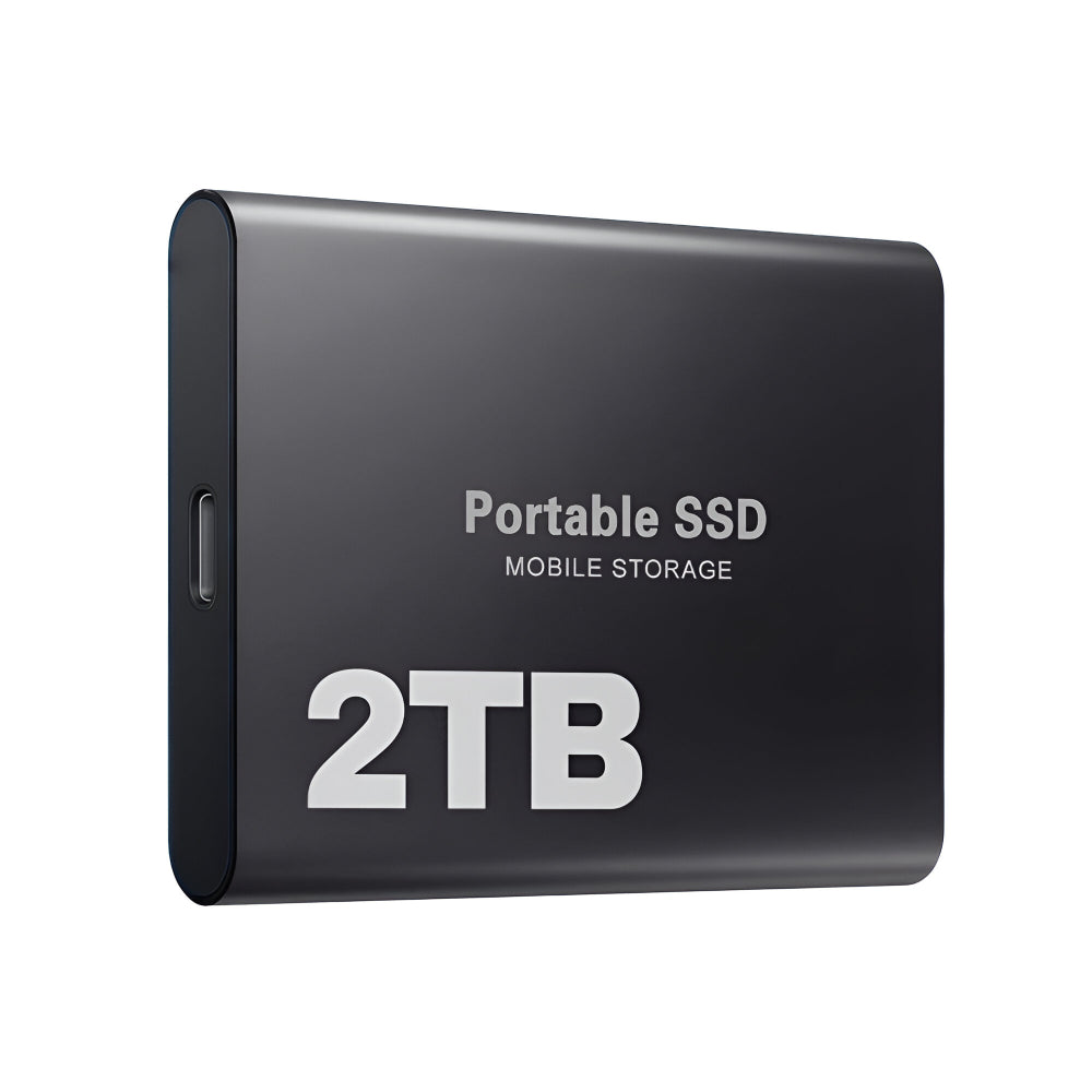 Portable External Solid-State Drive 2TB USB C