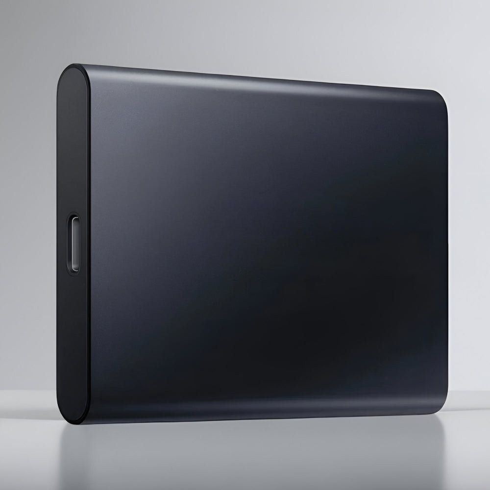 Portable External SSD Drive Aluminum Case Fast Transfer