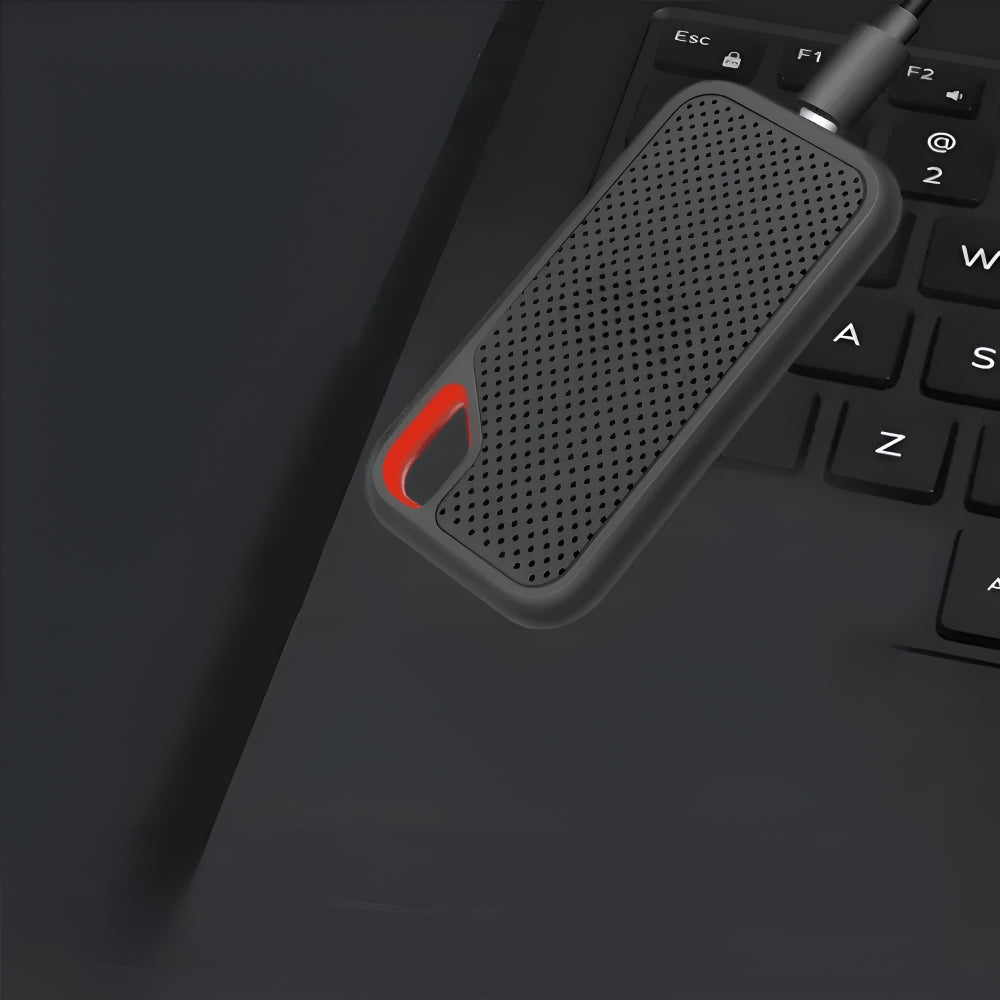 Portable External SSD Fast Data Storage