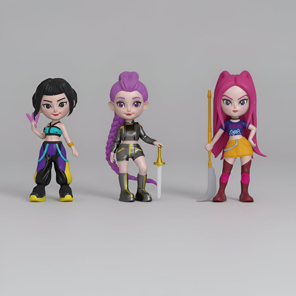 Anime Figurines Collector's Set Desk Decoration