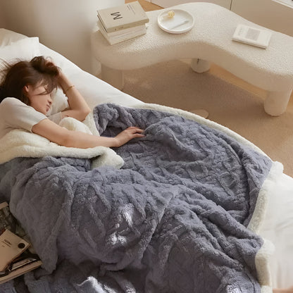 Koc Zimowy Pikowany Sofa Łóżko