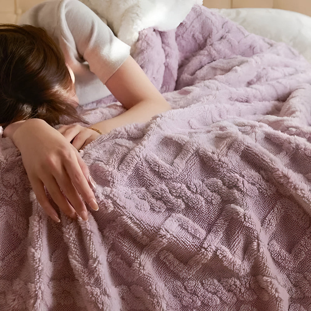 Koc Zimowy Pikowany Sofa Łóżko