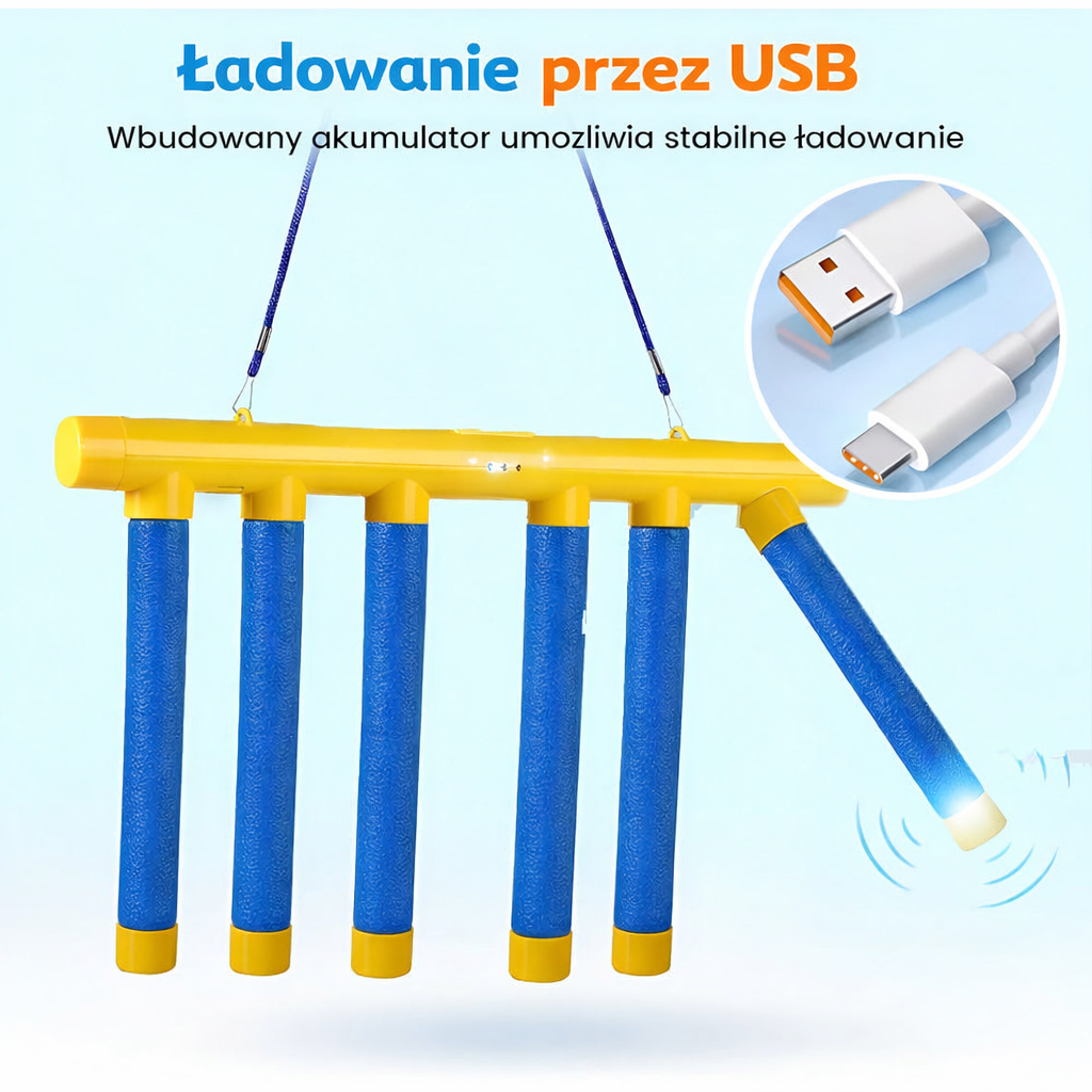 Children's Reflective Game Interactive Falling Sticks