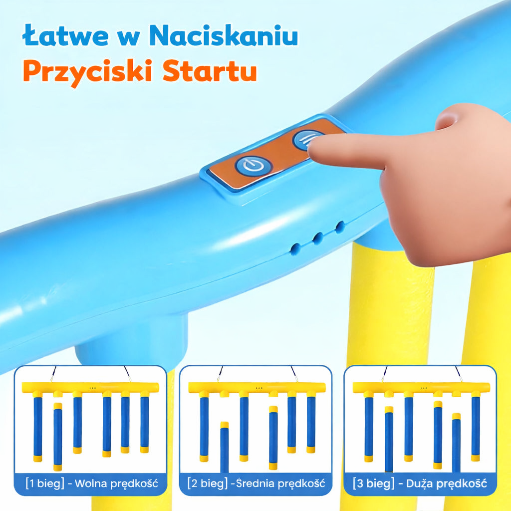 Children's Reflective Game Interactive Falling Sticks