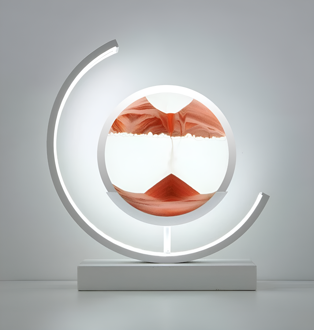 LED Night Lamp with Flowing Sand | 3D Decorative Lamp
