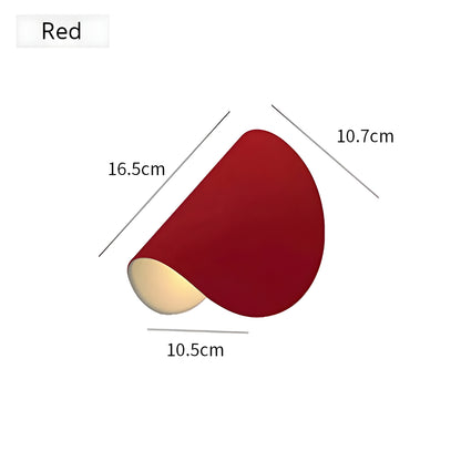 Skandynawska Obracana Lampa Ścienna | Metalowa